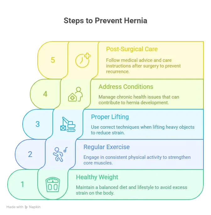 steps to prevent hernia